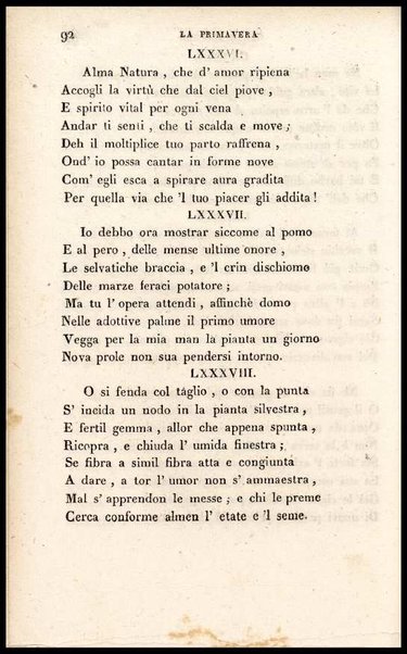 [Raccolta di poemetti didascalici originali o tradotti. Volume 1. <-12.>] 9
