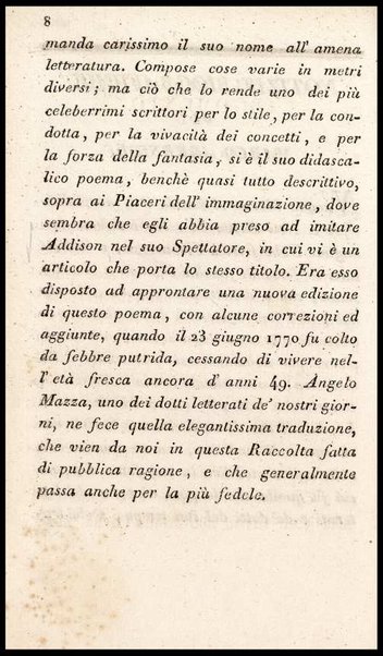 [Raccolta di poemetti didascalici originali o tradotti. Volume 1. <-12.>] 10