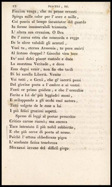 [Raccolta di poemetti didascalici originali o tradotti. Volume 1. <-12.>] 10