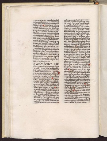 Hic finis prebet[ur] operis sole[n]nis d[omi]ni Alexandri de Ales ordinis minoru[m] Theologi famosissimi Super tertiu[m] sententia[rum] : quod p[er]optime eme[n]datum