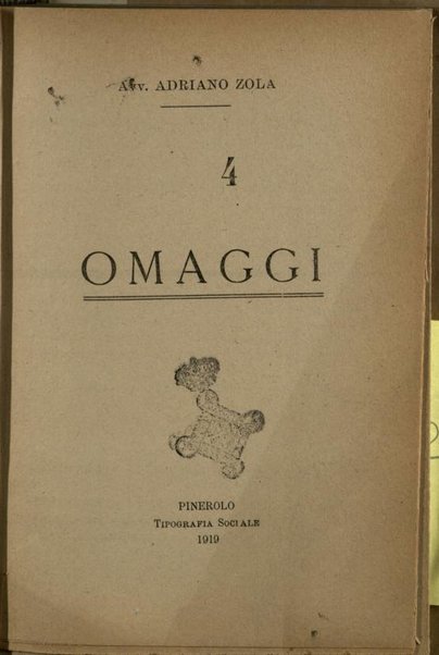 Omaggi / Adriano Zola