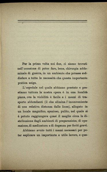 Considerazioni su 24 casi di ferite dell'addome / O. Finzi, M. Mauro