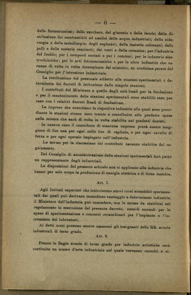 Provvedimenti a favore dell'istruzione professionale : decreto legge luogotenenziale n.896 pubblicato nella Gazzetta Ufficiale del 7 giugno 1917 n.133