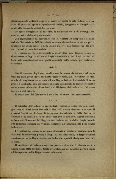 Provvedimenti a favore dell'istruzione professionale : decreto legge luogotenenziale n.896 pubblicato nella Gazzetta Ufficiale del 7 giugno 1917 n.133