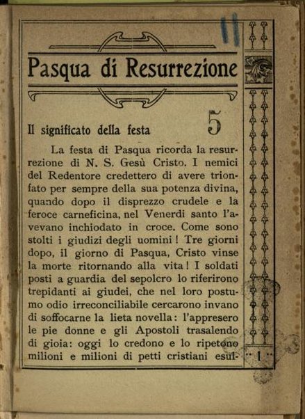 Pasqua di resurrezione / [Girolamo Tagliaferro]