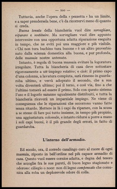 Massaie di domani : conversazioni di economia domestica : per le scuole secondarie di avviamento professionale a tipo industriale femminile / Lidia Morelli