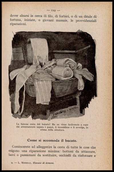 Massaie di domani : conversazioni di economia domestica : per le scuole secondarie di avviamento professionale a tipo industriale femminile / Lidia Morelli