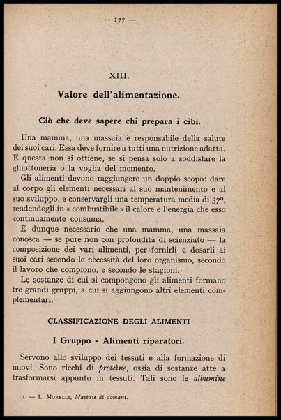 Massaie di domani : conversazioni di economia domestica : per le scuole secondarie di avviamento professionale a tipo industriale femminile / Lidia Morelli