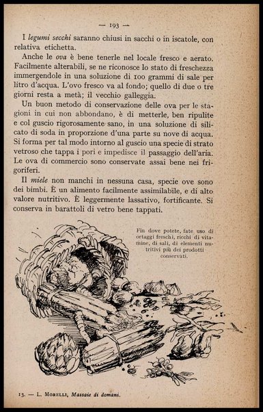 Massaie di domani : conversazioni di economia domestica : per le scuole secondarie di avviamento professionale a tipo industriale femminile / Lidia Morelli