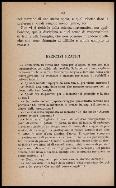 Massaie di domani : conversazioni di economia domestica : per le scuole secondarie di avviamento professionale a tipo industriale femminile / Lidia Morelli