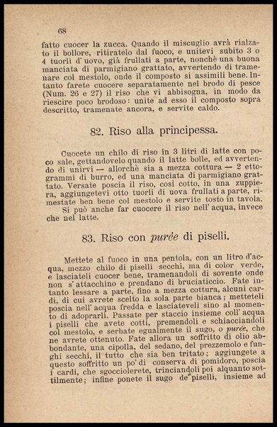 Il re dei cuochi, ossia L'arte di mangiare al gusto degl'italiani con cibi nostrali e stranieri : opera contenente quanto è necessario per sapere bene ordinare e servire un pranzo, non ché i migliori metodi per fare confetture, rosoli, liquori e gelati