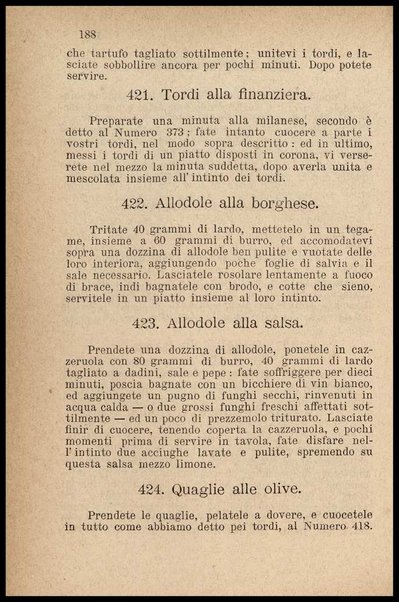 Il re dei cuochi, ossia L'arte di mangiare al gusto degl'italiani con cibi nostrali e stranieri : opera contenente quanto è necessario per sapere bene ordinare e servire un pranzo, non ché i migliori metodi per fare confetture, rosoli, liquori e gelati