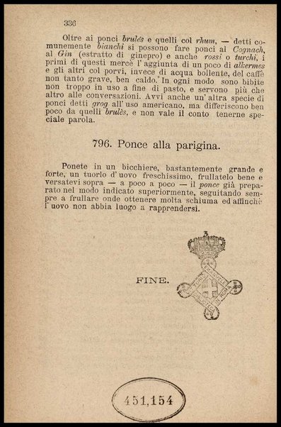 Il re dei cuochi, ossia L'arte di mangiare al gusto degl'italiani con cibi nostrali e stranieri : opera contenente quanto è necessario per sapere bene ordinare e servire un pranzo, non ché i migliori metodi per fare confetture, rosoli, liquori e gelati