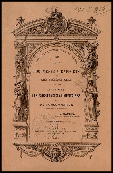 4: Les substances alimentaires et de consommation / E. Gauthy