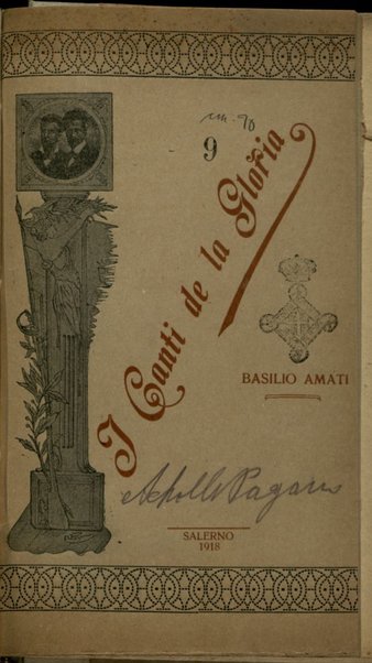 I canti de la gloria / Basilio Amati