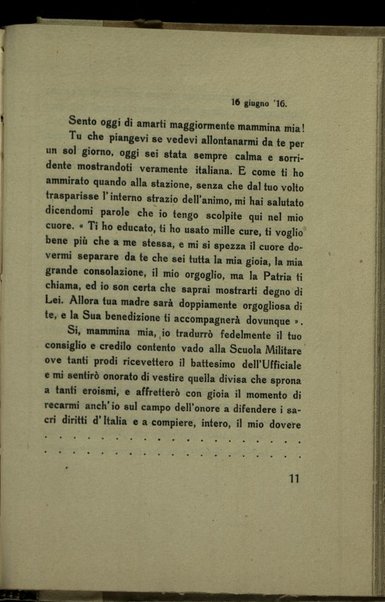 Brani di lettere alla famiglia e diario di guerra / Bruno Andreoli