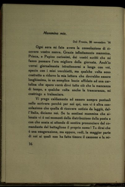 Brani di lettere alla famiglia e diario di guerra / Bruno Andreoli