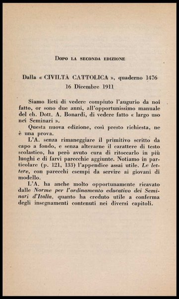 Principi e norme di buona creanza : con appunti d'igiene per i seminari, in conformità delle istruzioni pontificie / Arturo Bonardi