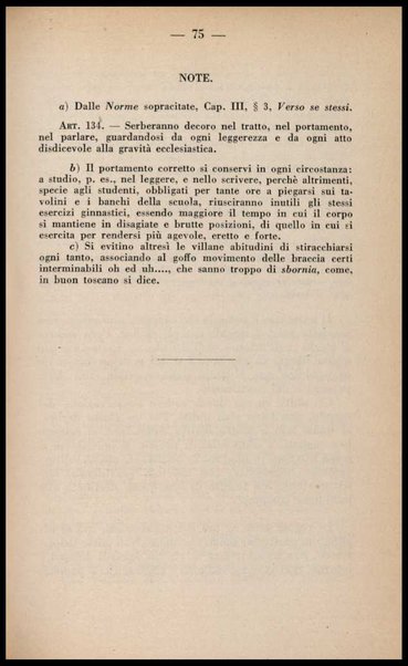 Principi e norme di buona creanza : con appunti d'igiene per i seminari, in conformità delle istruzioni pontificie / Arturo Bonardi