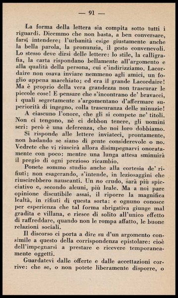 Principi e norme di buona creanza : con appunti d'igiene per i seminari, in conformità delle istruzioni pontificie / Arturo Bonardi