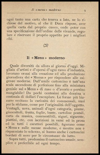 Il Gastronomo moderno : vademecum ad uso degli albergatori, cuochi, segretari e personale d'albergo, corredato da 250 menus originali e moderni e da un dizionario di cucina contenente oltre 4000 traduzioni ed annotazioni sul significato e l'etimologia dei termini più in uso nel gergo di cucina francese