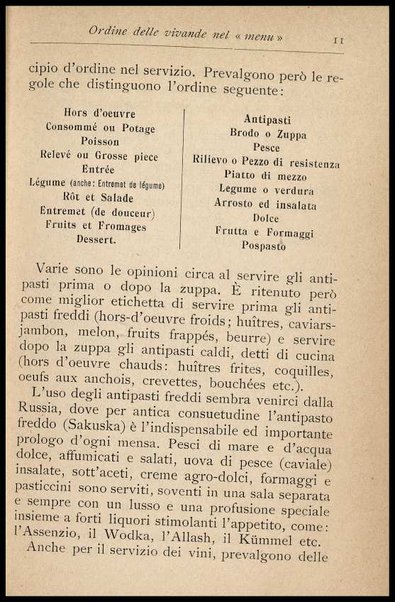Il Gastronomo moderno : vademecum ad uso degli albergatori, cuochi, segretari e personale d'albergo, corredato da 250 menus originali e moderni e da un dizionario di cucina contenente oltre 4000 traduzioni ed annotazioni sul significato e l'etimologia dei termini più in uso nel gergo di cucina francese
