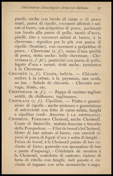 Il Gastronomo moderno : vademecum ad uso degli albergatori, cuochi, segretari e personale d'albergo, corredato da 250 menus originali e moderni e da un dizionario di cucina contenente oltre 4000 traduzioni ed annotazioni sul significato e l'etimologia dei termini più in uso nel gergo di cucina francese