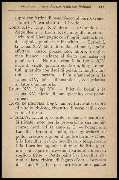 Il Gastronomo moderno : vademecum ad uso degli albergatori, cuochi, segretari e personale d'albergo, corredato da 250 menus originali e moderni e da un dizionario di cucina contenente oltre 4000 traduzioni ed annotazioni sul significato e l'etimologia dei termini più in uso nel gergo di cucina francese