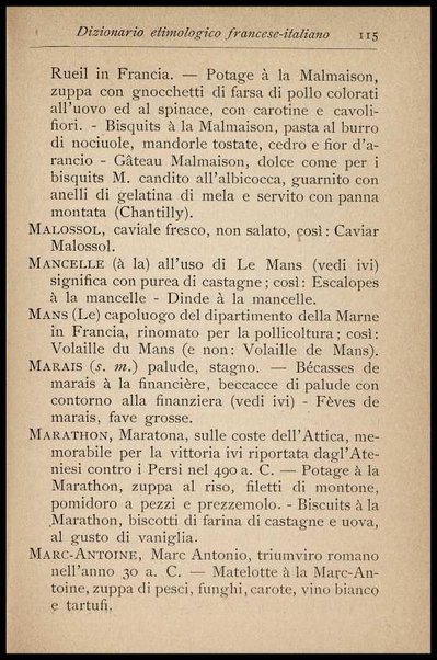 Il Gastronomo moderno : vademecum ad uso degli albergatori, cuochi, segretari e personale d'albergo, corredato da 250 menus originali e moderni e da un dizionario di cucina contenente oltre 4000 traduzioni ed annotazioni sul significato e l'etimologia dei termini più in uso nel gergo di cucina francese