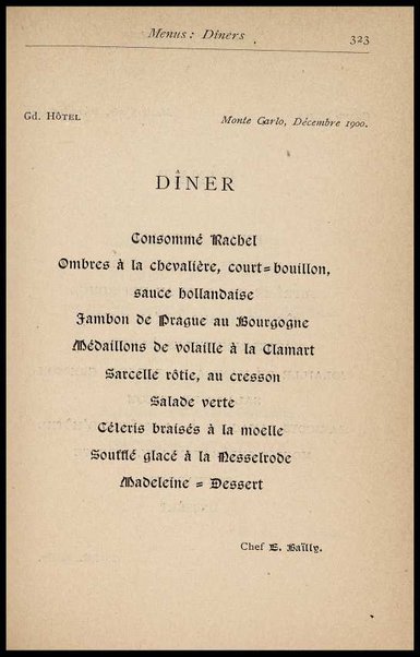 Il Gastronomo moderno : vademecum ad uso degli albergatori, cuochi, segretari e personale d'albergo, corredato da 250 menus originali e moderni e da un dizionario di cucina contenente oltre 4000 traduzioni ed annotazioni sul significato e l'etimologia dei termini più in uso nel gergo di cucina francese