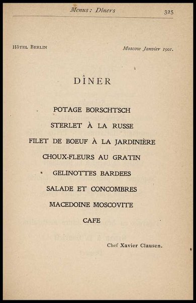 Il Gastronomo moderno : vademecum ad uso degli albergatori, cuochi, segretari e personale d'albergo, corredato da 250 menus originali e moderni e da un dizionario di cucina contenente oltre 4000 traduzioni ed annotazioni sul significato e l'etimologia dei termini più in uso nel gergo di cucina francese