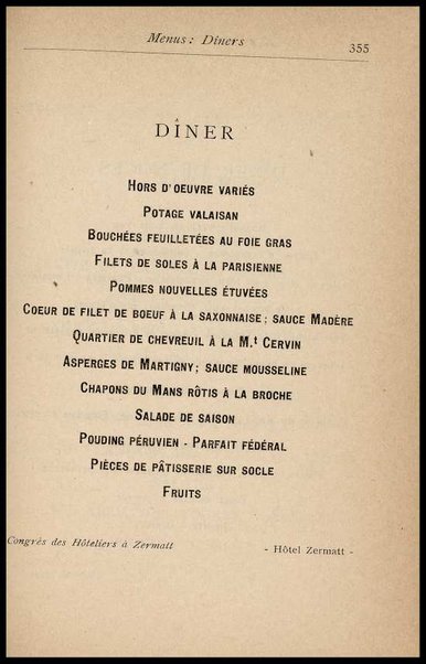 Il Gastronomo moderno : vademecum ad uso degli albergatori, cuochi, segretari e personale d'albergo, corredato da 250 menus originali e moderni e da un dizionario di cucina contenente oltre 4000 traduzioni ed annotazioni sul significato e l'etimologia dei termini più in uso nel gergo di cucina francese