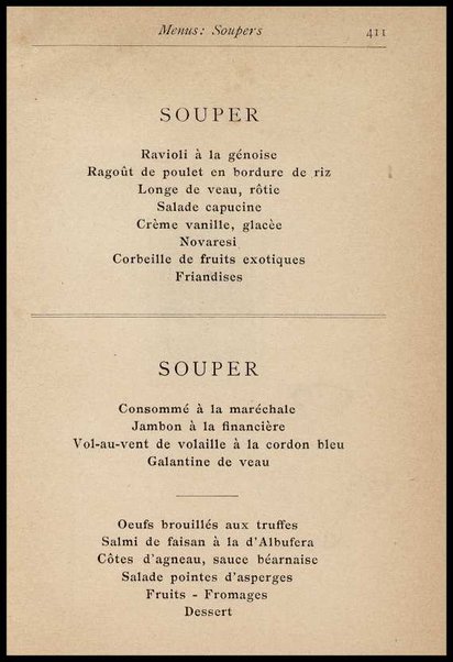 Il Gastronomo moderno : vademecum ad uso degli albergatori, cuochi, segretari e personale d'albergo, corredato da 250 menus originali e moderni e da un dizionario di cucina contenente oltre 4000 traduzioni ed annotazioni sul significato e l'etimologia dei termini più in uso nel gergo di cucina francese