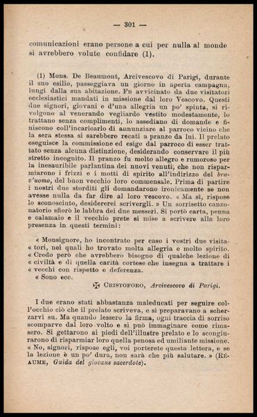 Urbanità e convenienze ecclesiastiche / L. Brancherau ; traduzione del teol. Eugenio Mascarelli