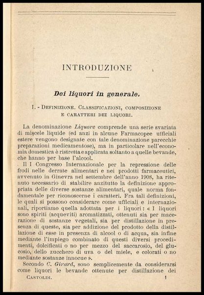 Il liquorista : Duemila ricette e procedimenti pratici per la composizione e fabbricazione dei liquori