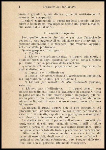 Il liquorista : Duemila ricette e procedimenti pratici per la composizione e fabbricazione dei liquori
