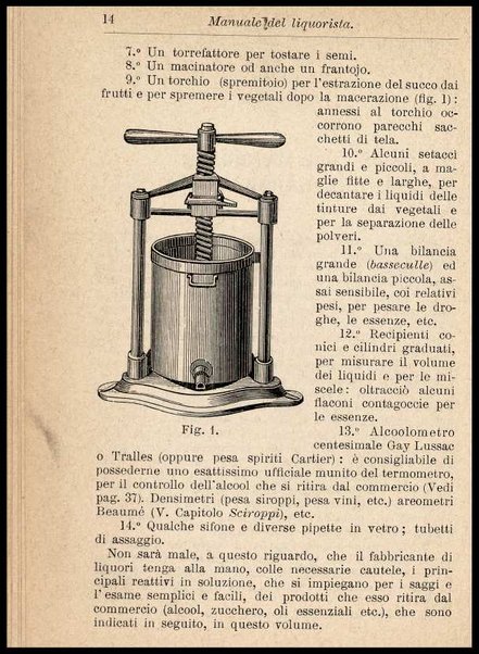 Il liquorista : Duemila ricette e procedimenti pratici per la composizione e fabbricazione dei liquori