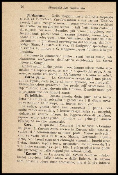 Il liquorista : Duemila ricette e procedimenti pratici per la composizione e fabbricazione dei liquori