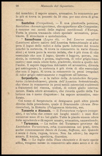 Il liquorista : Duemila ricette e procedimenti pratici per la composizione e fabbricazione dei liquori