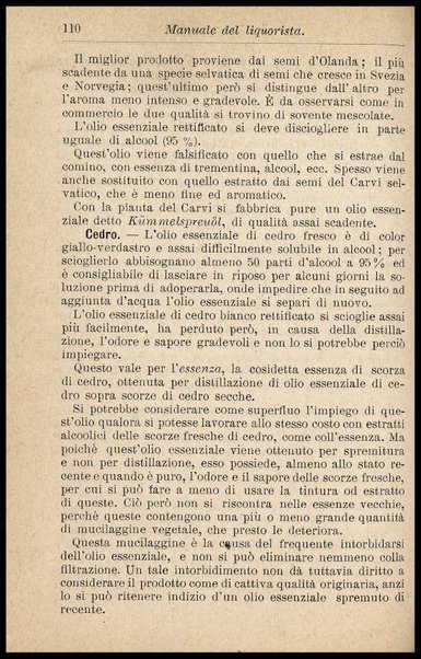 Il liquorista : Duemila ricette e procedimenti pratici per la composizione e fabbricazione dei liquori