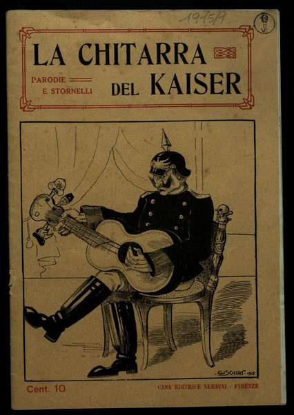 La chitarra del Kaiser : Parodie e stornelli