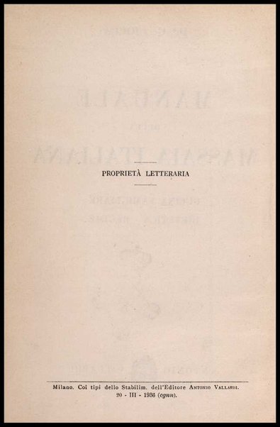 Manuale della massaia italiana : cucina famigliare, dietetica, regime / G. Ciocca