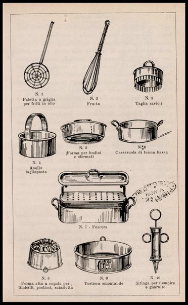 Manuale della massaia italiana : cucina famigliare, dietetica, regime / G. Ciocca