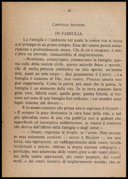 ...Buoni sensi e buone usanze... : manuale di vita pratica e morale, con appendice di pensieri, sentenze e aforismi di autori celebri