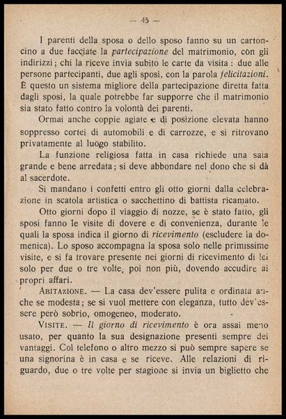 ...Buoni sensi e buone usanze... : manuale di vita pratica e morale, con appendice di pensieri, sentenze e aforismi di autori celebri