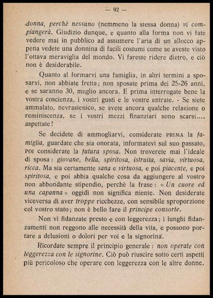 ...Buoni sensi e buone usanze... : manuale di vita pratica e morale, con appendice di pensieri, sentenze e aforismi di autori celebri