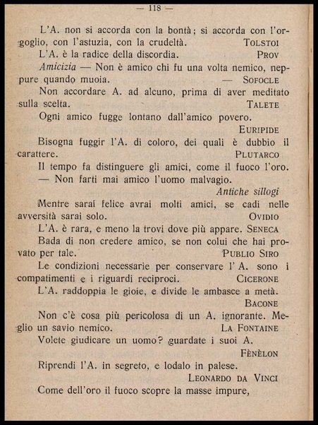 ...Buoni sensi e buone usanze... : manuale di vita pratica e morale, con appendice di pensieri, sentenze e aforismi di autori celebri