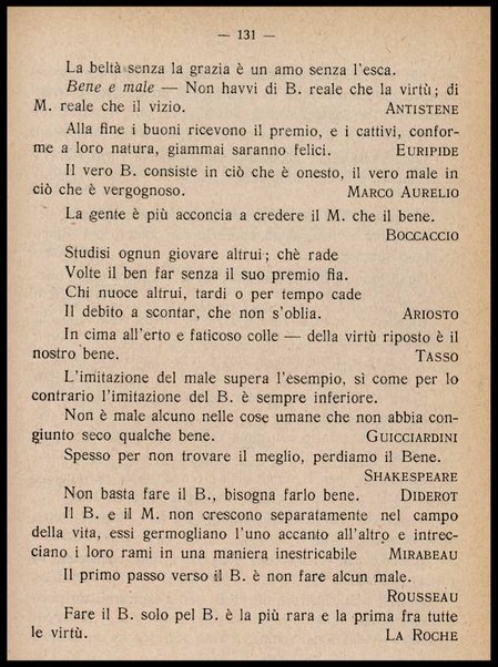 ...Buoni sensi e buone usanze... : manuale di vita pratica e morale, con appendice di pensieri, sentenze e aforismi di autori celebri