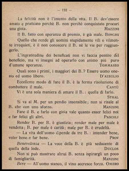 ...Buoni sensi e buone usanze... : manuale di vita pratica e morale, con appendice di pensieri, sentenze e aforismi di autori celebri