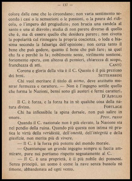 ...Buoni sensi e buone usanze... : manuale di vita pratica e morale, con appendice di pensieri, sentenze e aforismi di autori celebri